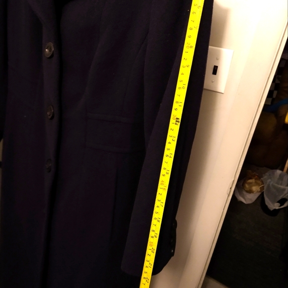 Anne Klein size 8 Wool trench coat (new years deals!!!!!) - Picture 8 of 9